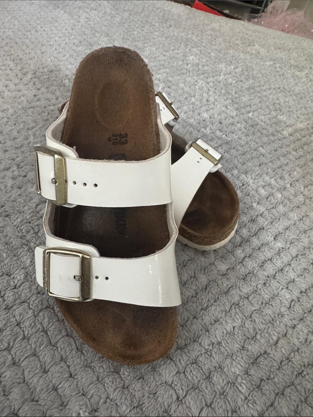 White Birkenstock For Kids